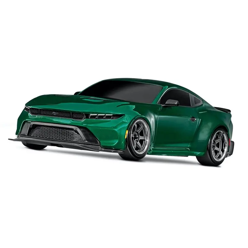 Traxxas 1/10 Ford Mustang 4-Tec 2Wd Rc Drift Car (Green) 1