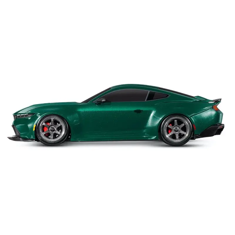 Traxxas 1/10 Ford Mustang 4-Tec 2Wd Rc Drift Car (Green) 2