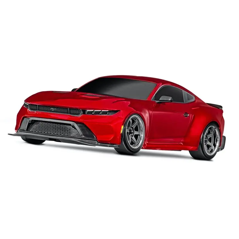 Traxxas 1/10 Ford Mustang 4-Tec 2Wd Rc Drift Car (Red) 1