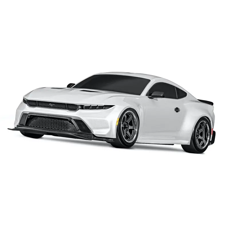 Traxxas 1/10 Ford Mustang 4-Tec 2Wd Rc Drift Car (White) 1