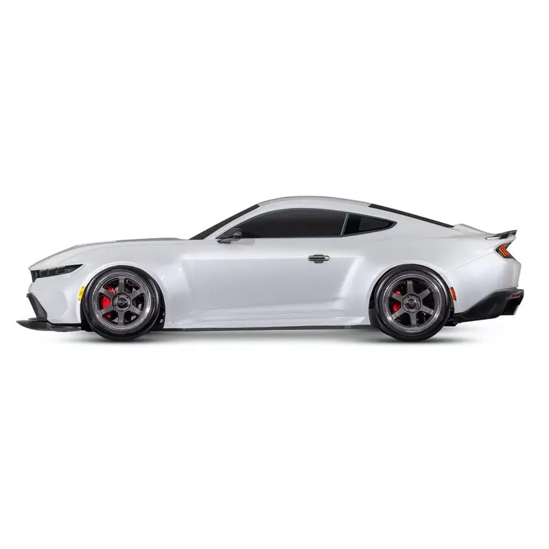Traxxas 1/10 Ford Mustang 4-Tec 2Wd Rc Drift Car (White) 2