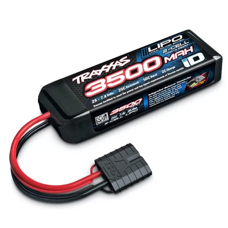 Traxxas 2825X 3500Mah 7.4V 2 Cell Lipo Battery 1