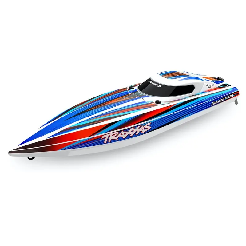 Traxxas Disruptor 26In 4S Self-Righting Rc Boat (Blue) 1