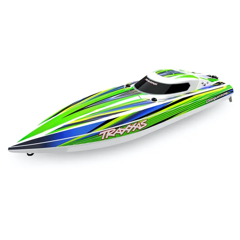 Traxxas Disruptor 26In 4S Self-Righting Rc Boat (Green) 1