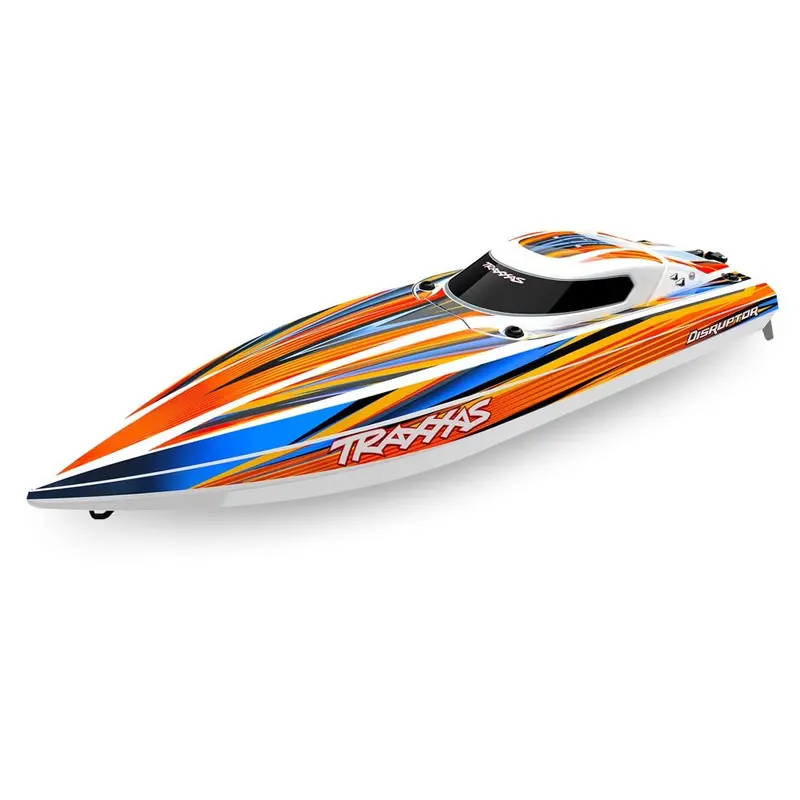 Traxxas Disruptor 26In 4S Self-Righting Rc Boat (Orange) 1