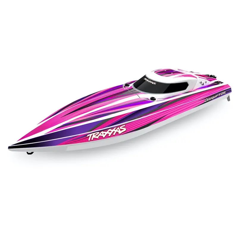 Traxxas Disruptor 26In 4S Self-Righting Rc Boat (Pink) 1