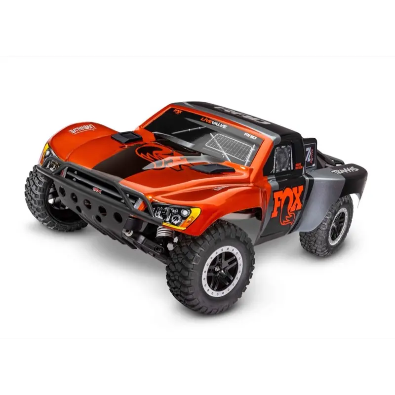 Traxxas Slash Vxl Hd 1/10 Rtr 2Wd Short Course Truck Fox 58376-74 1
