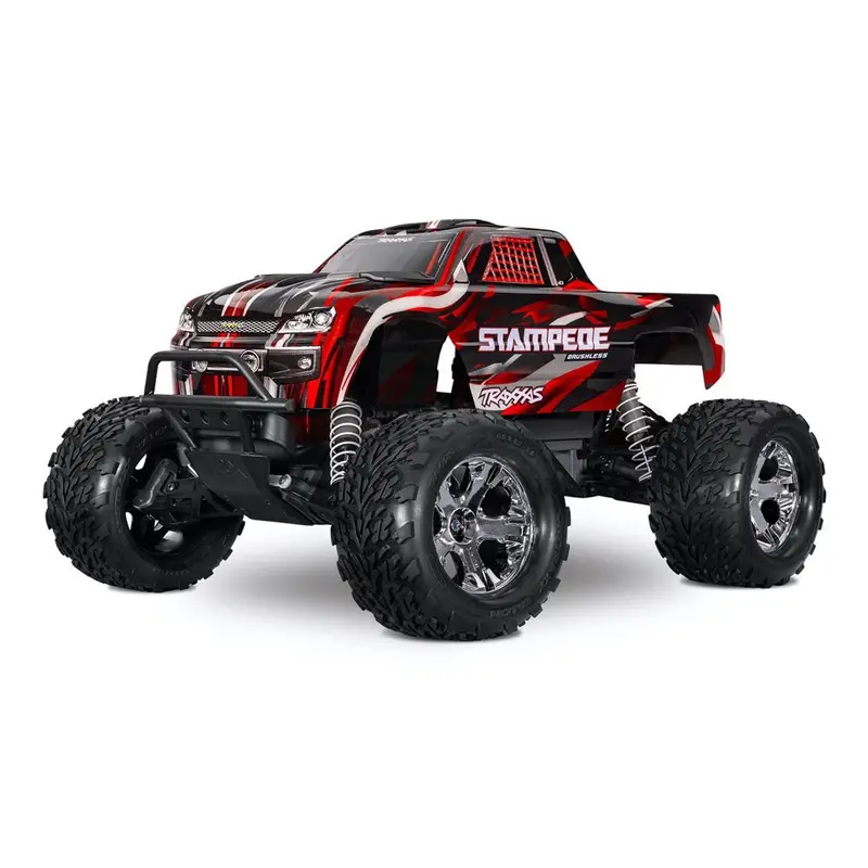 Traxxas Stampede Bl-2S 1/10 2Wd Brushless Rc Monster Truck (Red) 36354-4 1