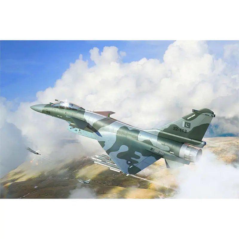 Trumpeter 01690 1/72 Paf J-10Ce Multi-Role Fighter & Iaf Rafale 2 In 1 1