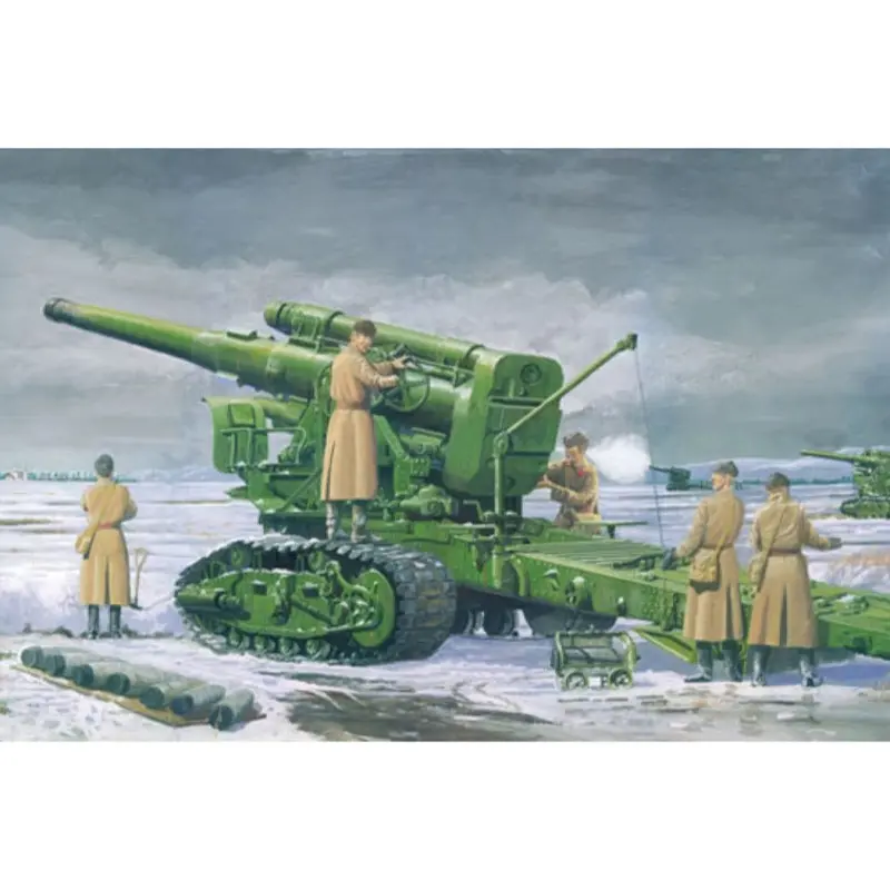 Trumpeter 02307 1/35 Russian Army B-4 M1931 203Mm Howitzer 1