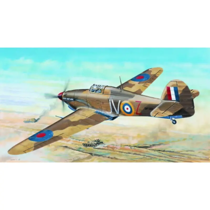 Trumpeter 02417 1/24 Hawker Hurricane Iid Trop 1