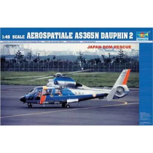 Trumpeter 02818 1/48 Helicopter- (Jpn)As365n Dauphin 2 1