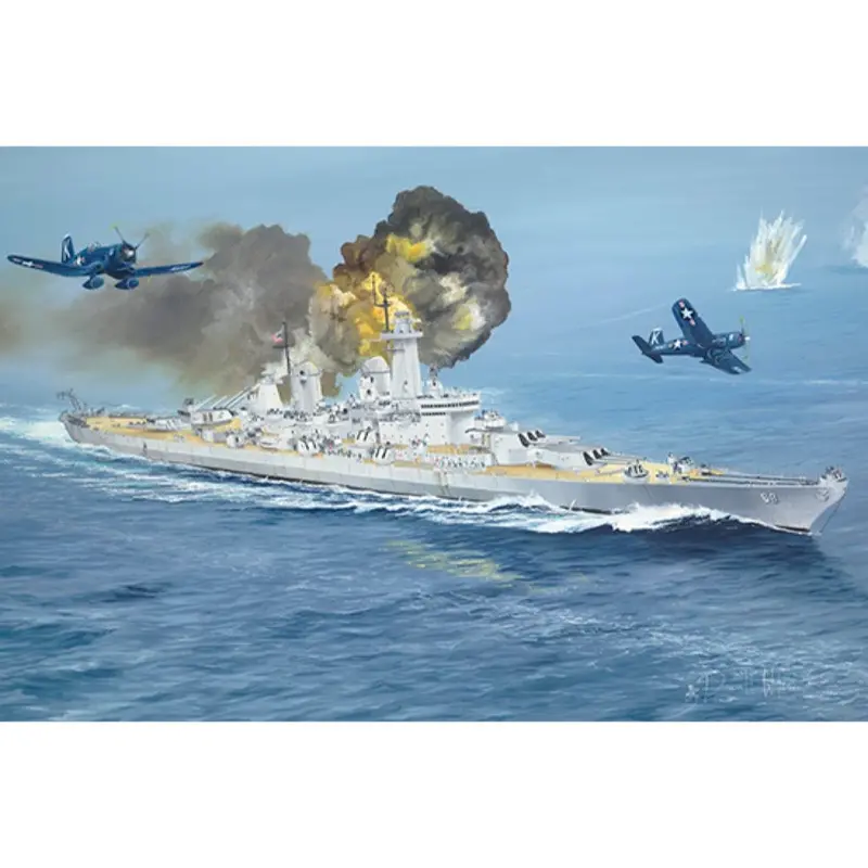 Trumpeter 05373 1/350 Uss Ohio Bb-68 Battleship 1