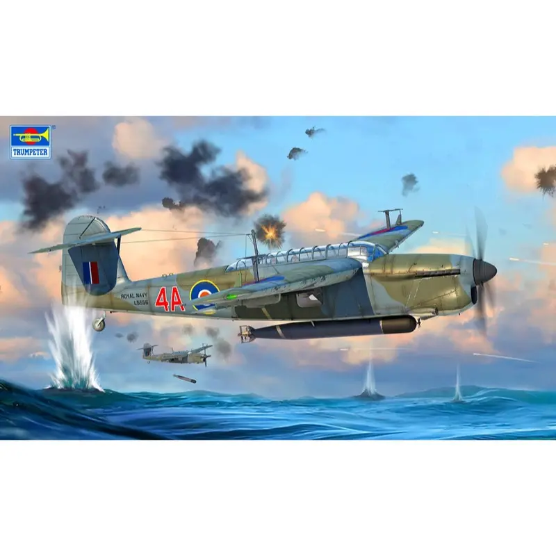 Trumpeter 05825 1/48 Royal Navy Fairey Barracuda Mk 11 Torpedo Bomber 1