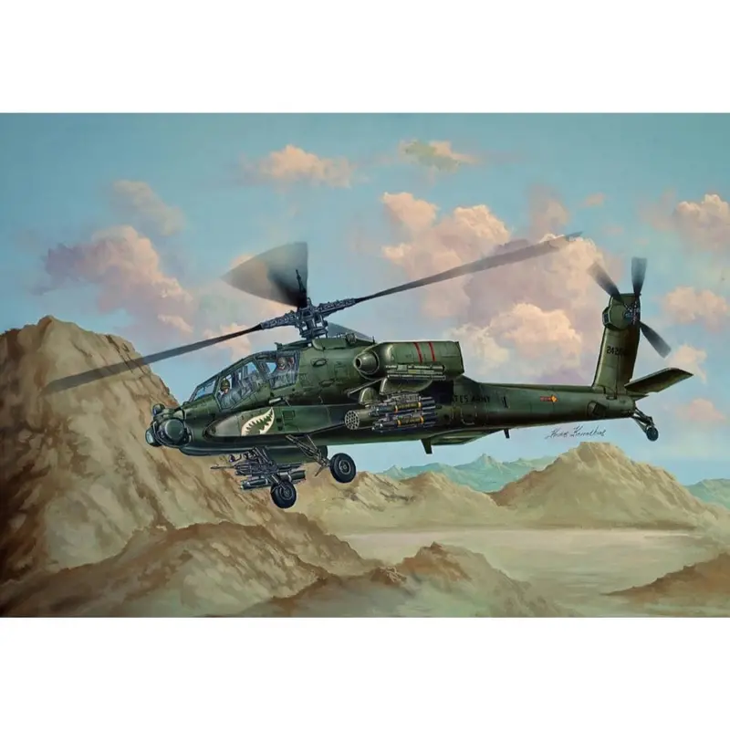 Trumpeter 05838 1/48 Ah-64A Apache 1