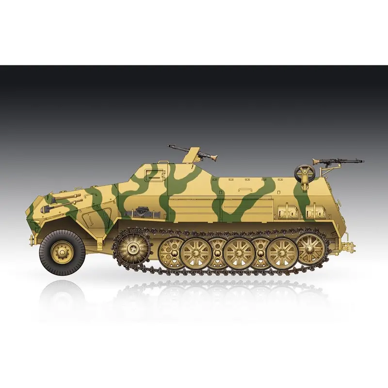 Trumpeter 07404 1/72 Sd.Kfz.8 Gepanzerter Zugkraftwagen 12T 1