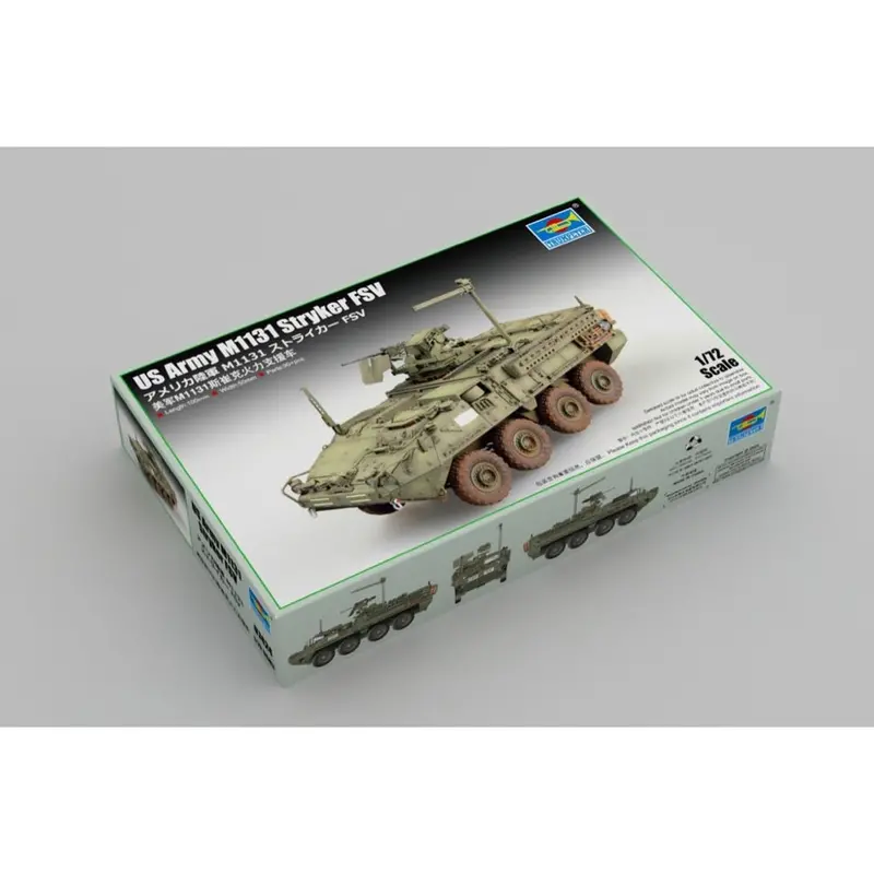 Trumpeter 07424 1/72 Us Army M1131 Stryker Fsv 2