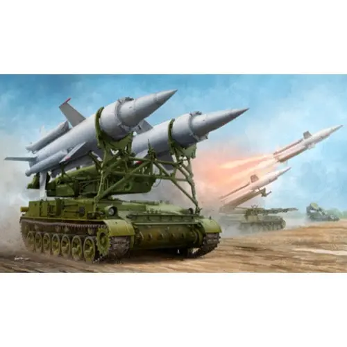 Trumpeter 09523 1/35 Soviet 2K11a Tel With 9M8m Missile Krug-A Sa-4 Ganef 1