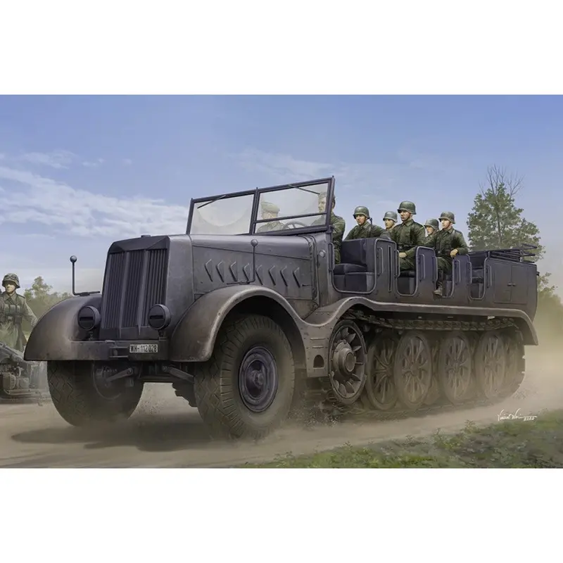 Trumpeter 09575 1/35 Schwerer Zugkraftwagen 18 T Sd.Kfz.9 Artillery Version 1