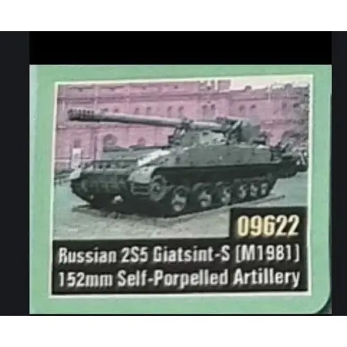 Trumpeter 09622 1/35 Russian 2S5 Giatsint-S 152Mm Self-Propelled Gun 1