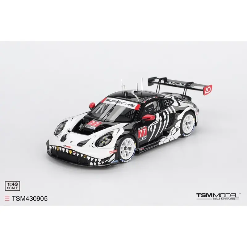 Tsm Models Tsm430905 1/43 Porsche 911 Gt3 R #77 Ao Racing 2025 Imsa Petit Le Mans 1