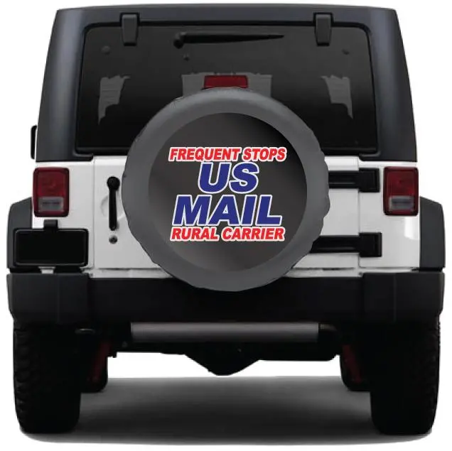Us Postal Service Graphics Kit For Tire Covers & Windows Red,White, & Blue 1