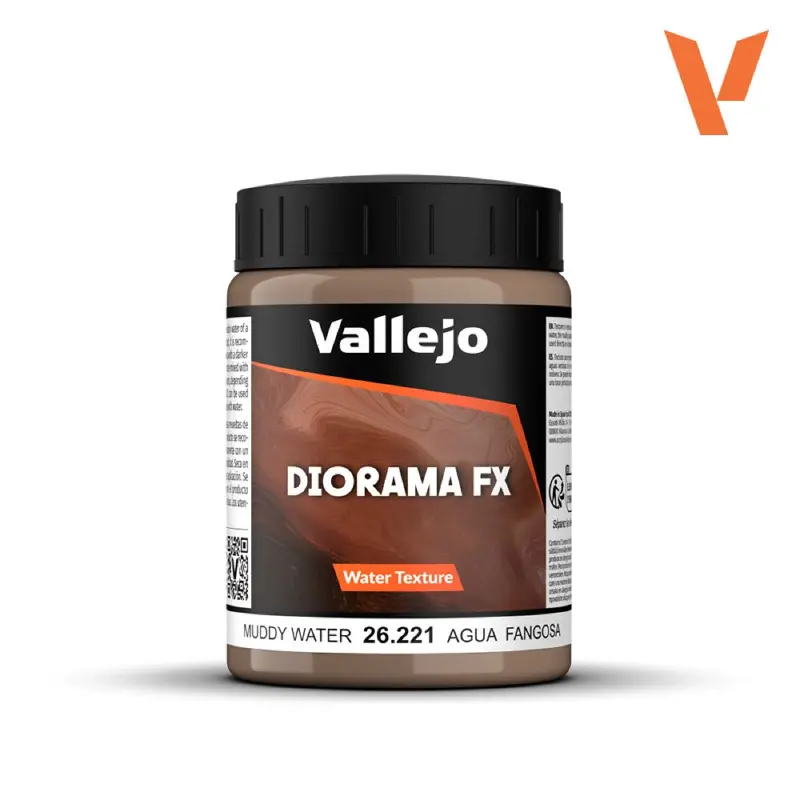 Vallejo 26221 Diorama Fx Water Textures Muddy Water 200Ml 1
