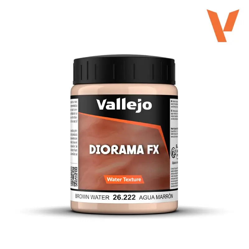 Vallejo 26222 Diorama Fx Water Textures Brown Water 200Ml 1