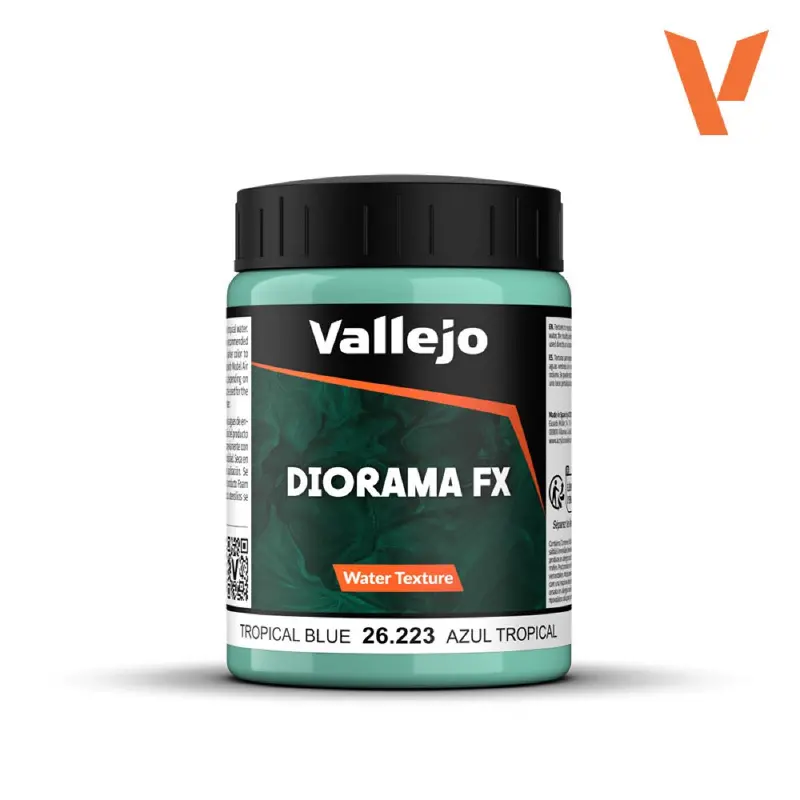 Vallejo 26223 Diorama Fx Water Textures Tropical Water 200Ml 1