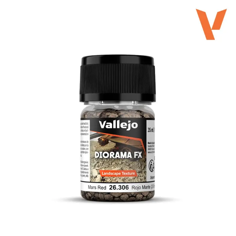 Vallejo 26306 Diorama Fx Landscape Textures Mars Red 35Ml 2-5Mm 1