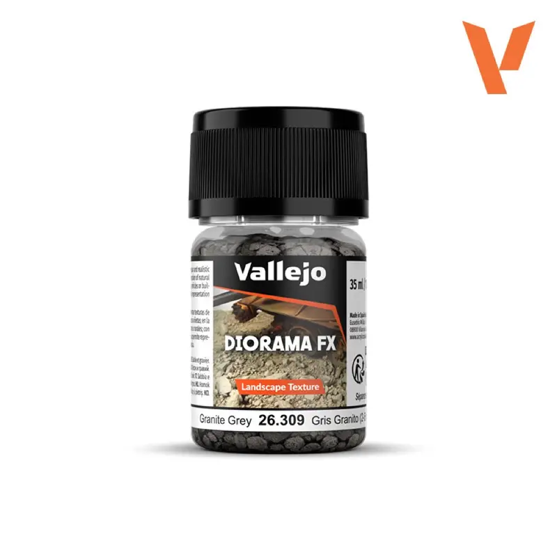 Vallejo 26309 Diorama Fx Landscape Textures Granite Grey 35Ml 2-5Mm 1