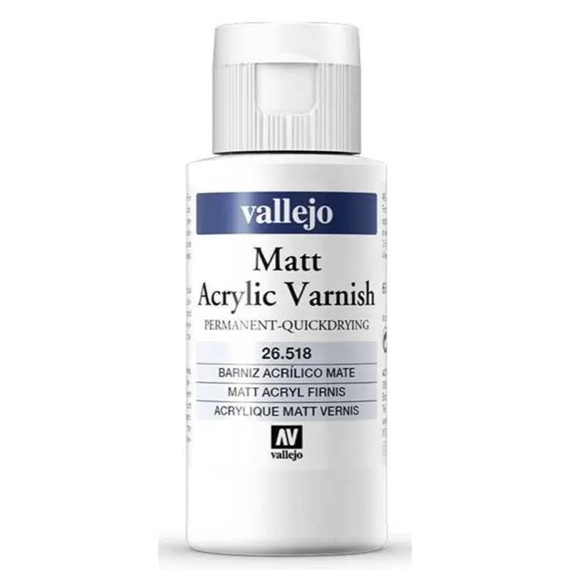 Vallejo 26518 Matt Varnish 60Ml 1