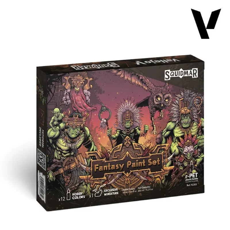 Vallejo 72203 Squidmar Fantasy Paint Set 1