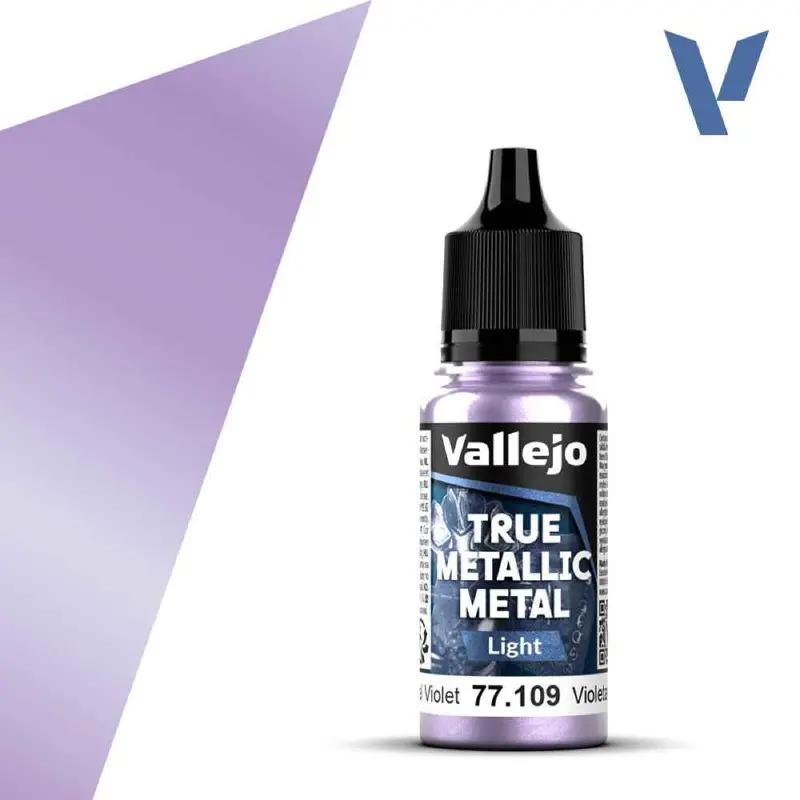 Vallejo 77109 True Metallic Metal Light Celestial Violet 18 Ml 1