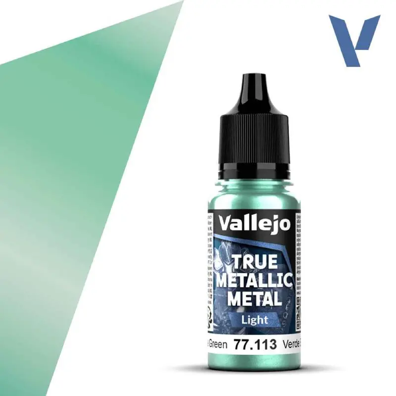 Vallejo 77113 True Metallic Metal Light Beetle Green 18 Ml 1