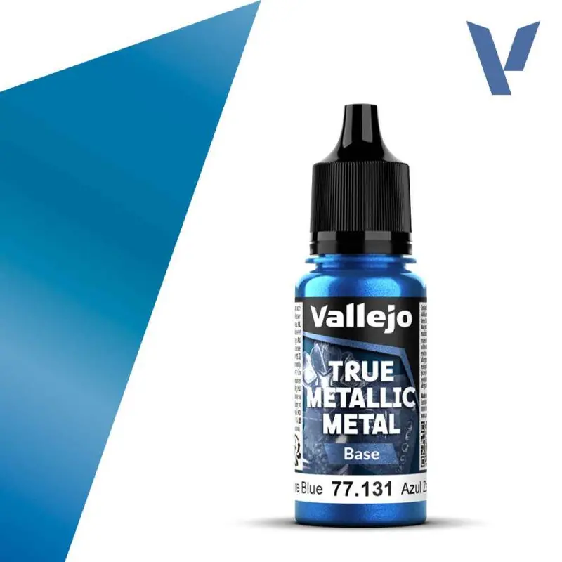 Vallejo 77131 True Metallic Metal Base Sapphire Blue 18 Ml 1