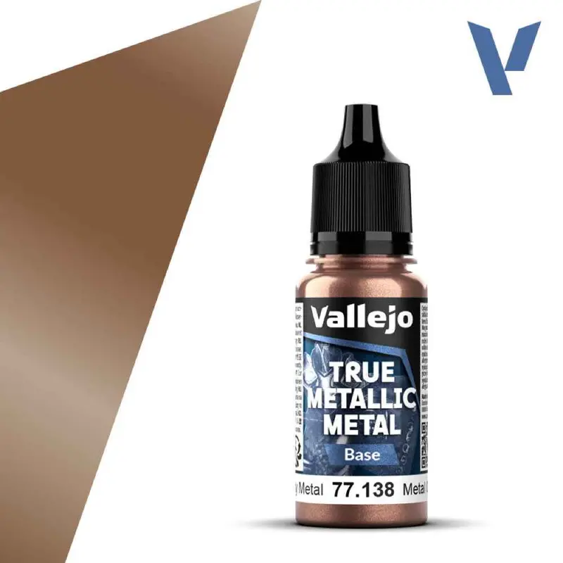 Vallejo 77138 True Metallic Metal Base Rusty Metal 18 Ml 1