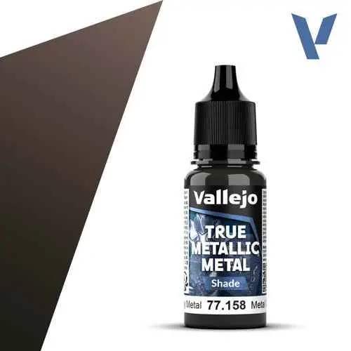 Vallejo 77158 True Metallic Metal Shade Rusty Metal 18 Ml 1
