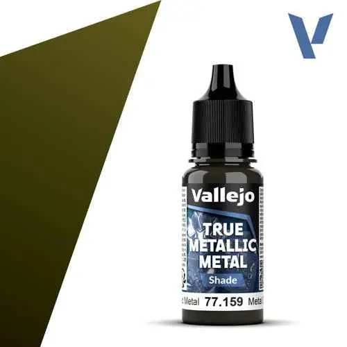 Vallejo 77159 True Metallic Metal Shade Aged Metal 18 Ml 1