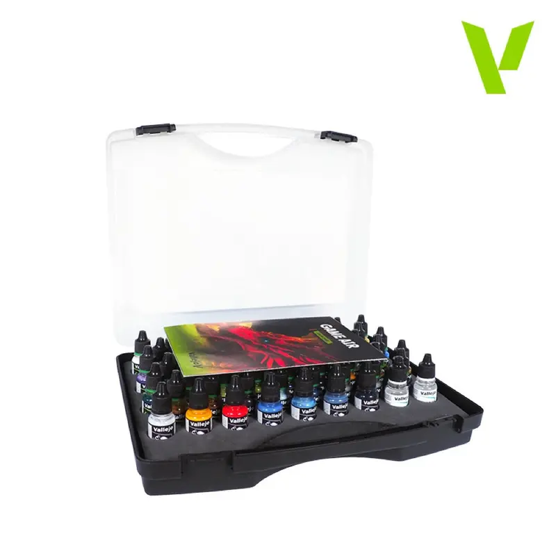 Vallejo Game Air Creative Full Collection Case - 60 Colour Acrylic Paint Set 2