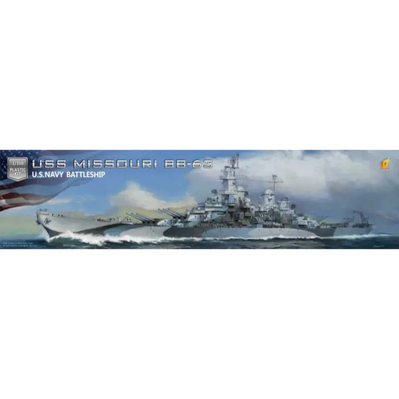 Very Fire 350909Ad 1/350 Uss Missouri Advanced Version 1