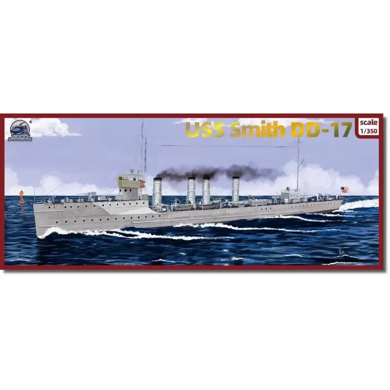 Very Fire 350Dd-17 1/350 Uss Smith Dd-17 1