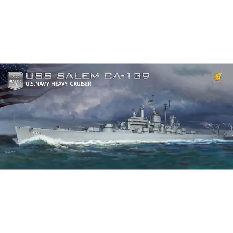 Very Fire Vf700908 1/700 Uss Salem 1