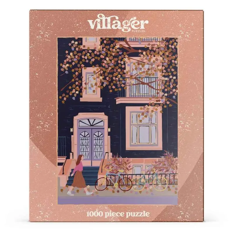 Villager Autumn In Montreal 1000Pc Jigsaw Puzzle 1