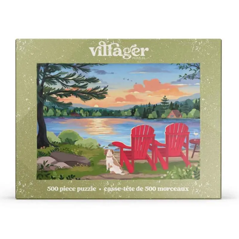 Villager Cottage Country 500Pc Jigsaw Puzzle 1