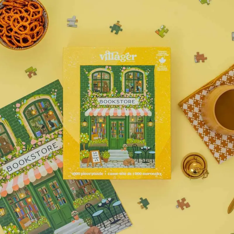 Villager Emerald Bookstore 1000Pc Jigsaw Puzzle 2