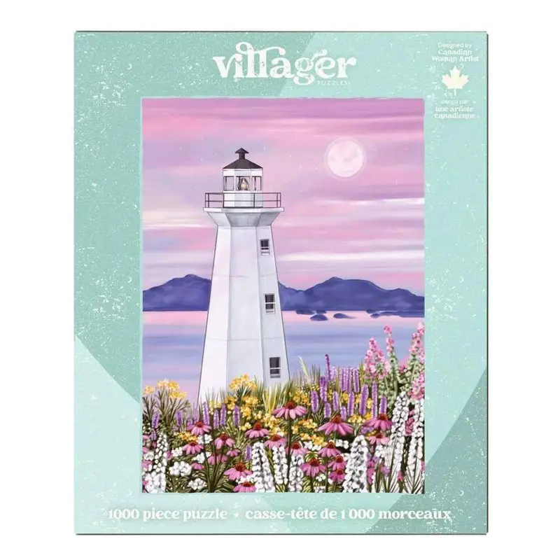 Villager Harbour Lighthouse 1000Pc Jigsaw Puzzle 1