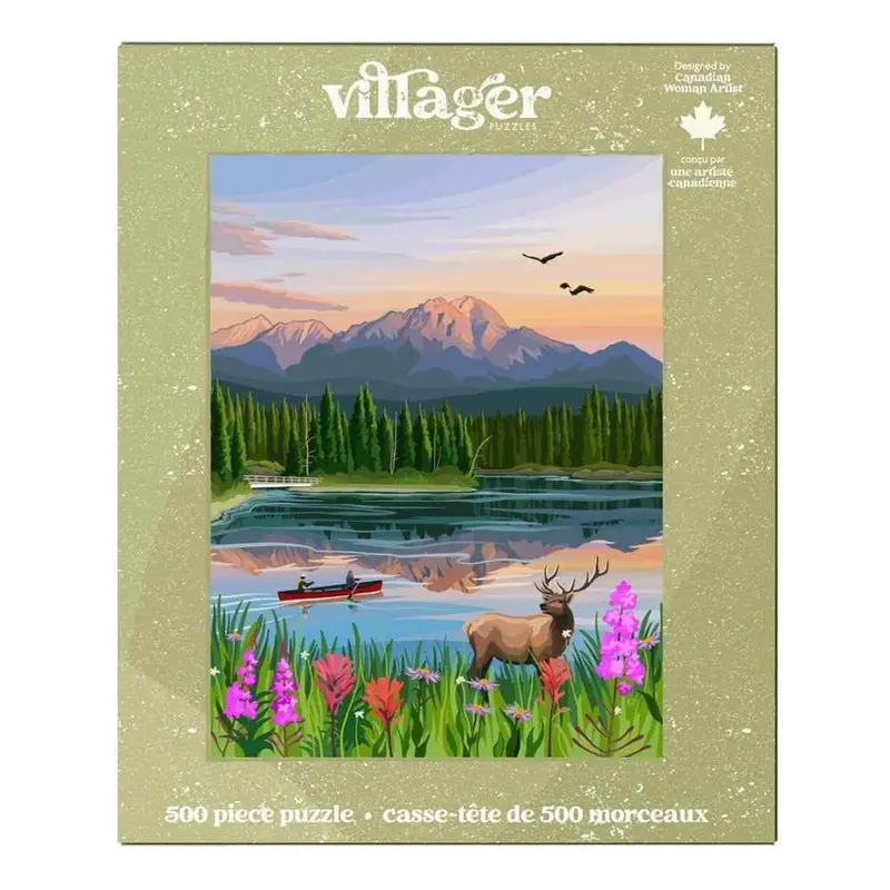 Villager Jasper Flowers 500Pc Jigsaw Puzzle 1