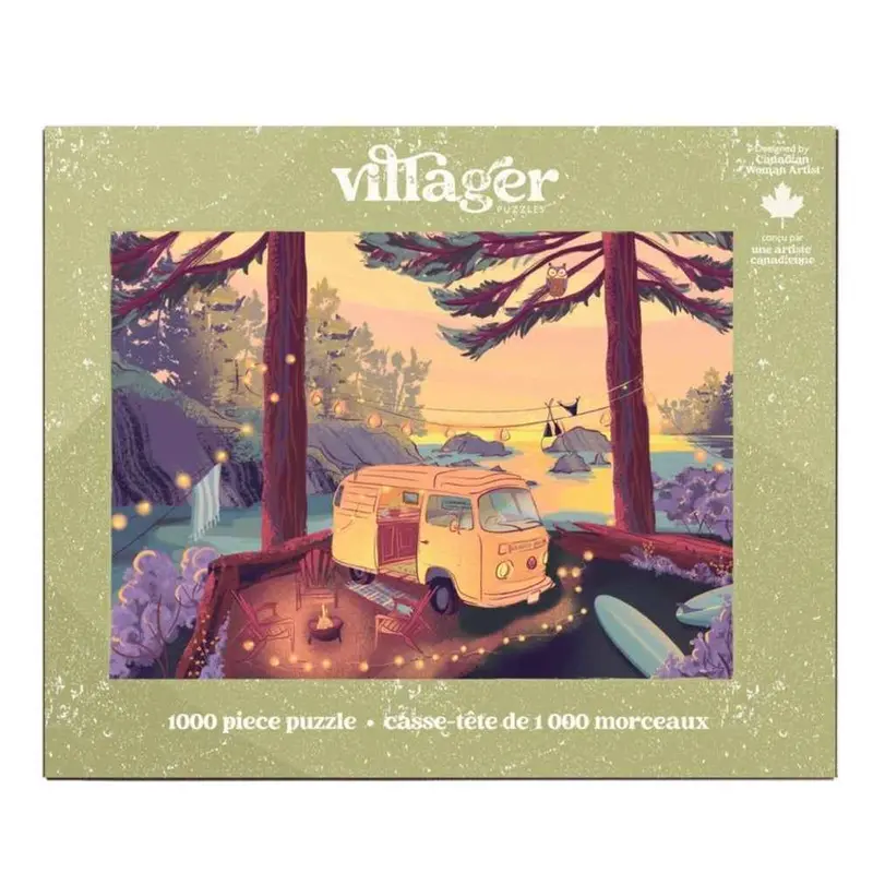Villager Twilight Campsite 1000Pc Jigsaw Puzzle 1