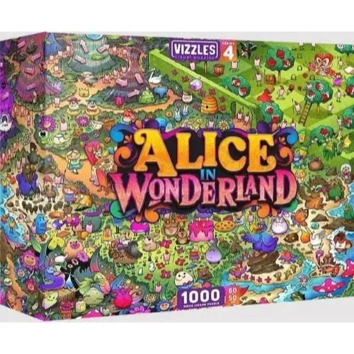 Vizzles Alice In Wonderland 1000Pc Jigsaw Puzzle 1